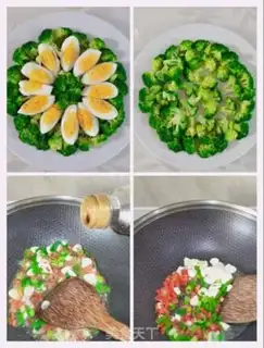 Make Orchid with eggs step 5