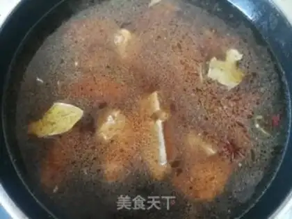 Make Carrot toaded pig neckbone step 8