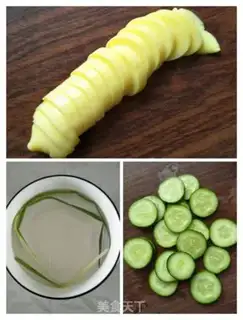 Make Flower beam salad step 2