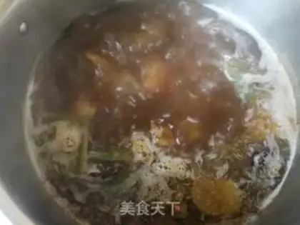 Make Carrot toaded pig neckbone step 9