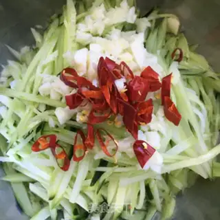 Make Cold cucumbers step 3