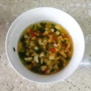 Make Ribbon cucumber step 8