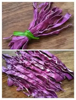Make Flower beam salad step 3