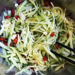 Make Cold cucumbers step 5