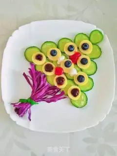 Make Flower beam salad step 5