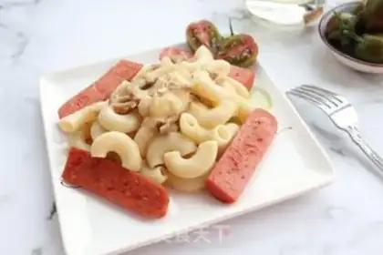 Make Sausage macaroni step 8