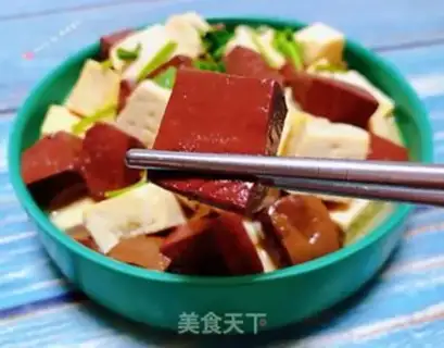 Make Pig blood tofu step 13