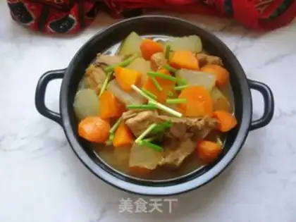 Make Carrot toaded pig neckbone step 16