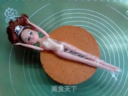 Make Princess Barbie step 1