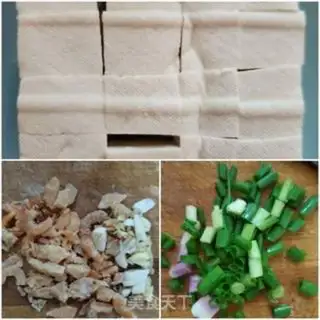 Make Shrimp dry tofu step 0