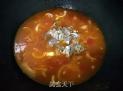 Make Noodle for tomato onion beef step 4