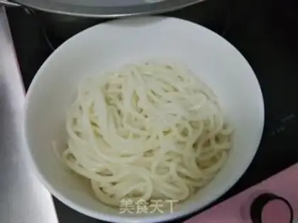 Make Noodle for tomato onion beef step 7
