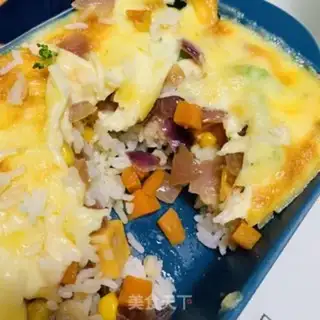 Make Cheese rice step 15