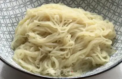 Make Cold noodles step 5
