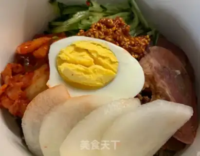 Make Cold noodles step 6
