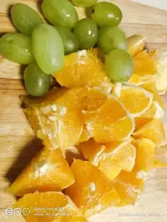 Make Orange yogurt step 1