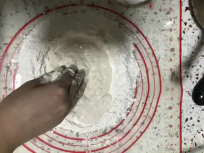 Make Red sugar step 1