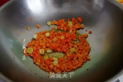 Make Peas corn and shrimp step 2