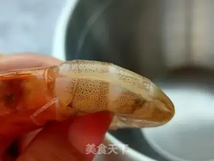 Make Garlic shrimp step 1