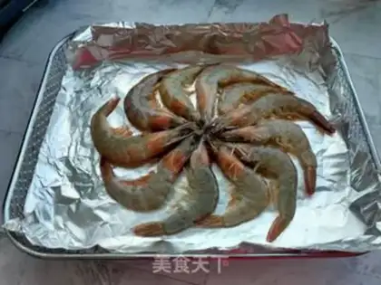 Make Garlic shrimp step 2