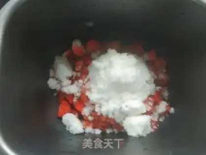 Make Homemade strawberry sauce step 3