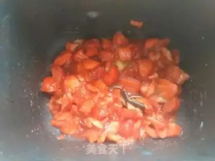 Make Homemade strawberry sauce step 4