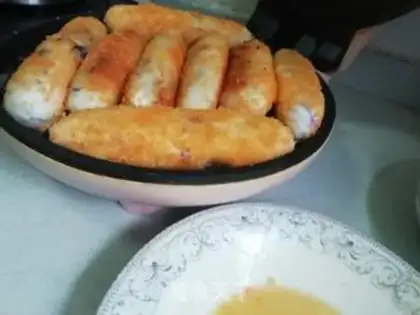 Make Potato cheese bar step 7