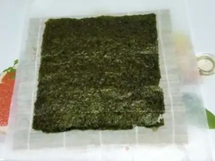 Make Homemade sushi step 7