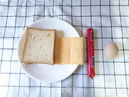 Make Ham egg sandwich step 0
