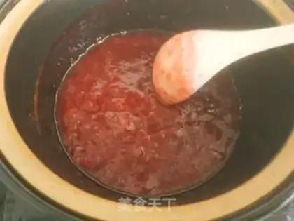 Make Homemade strawberry sauce step 11