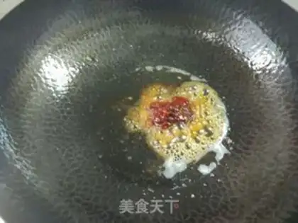 Make Tiger-skinned quail eggs to cover the heart step 9