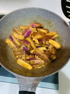 Make Meat and eggplant step 5