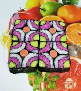 Make Homemade sushi step 12