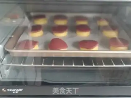Make Mango souffle puff step 11
