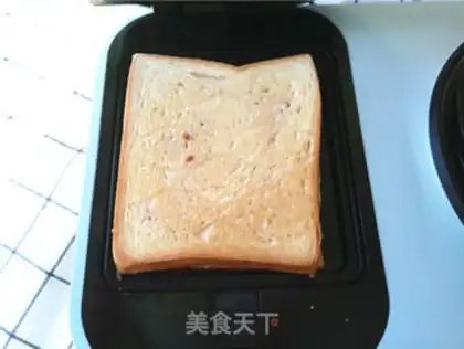 Make Ham egg sandwich step 8