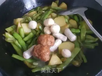 Make Potatoes for bean beanballs step 8