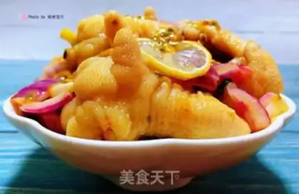 Make Porridge lemon chicken claws step 10