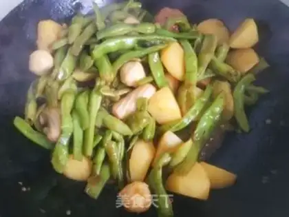 Make Potatoes for bean beanballs step 11