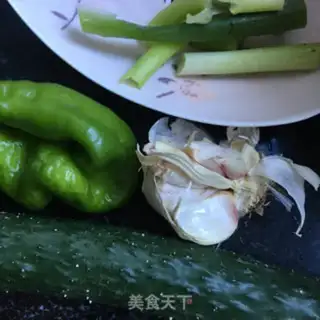 Make A tofu cucumber step 0