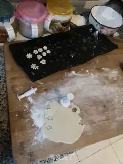 Make Slice and cut flowers step 2
