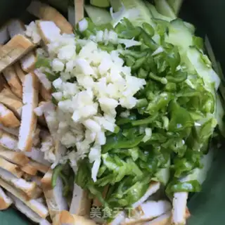 Make A tofu cucumber step 4
