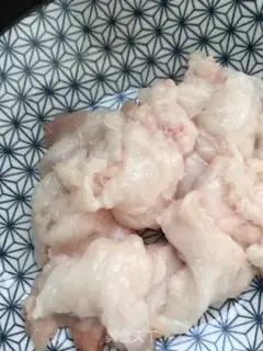 Make Water radish oil slag step 0