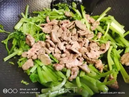 Make Celery beef step 5