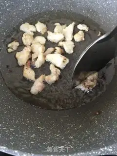 Make Water radish oil slag step 4