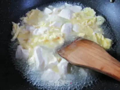 Make Egg abalone tofu step 10
