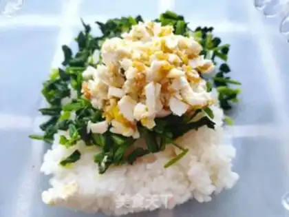 Make The spinach omelet step 1