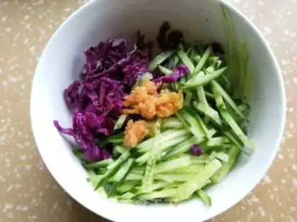Make The cucumber cucumbers step 3