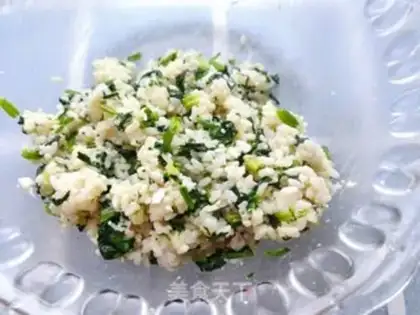 Make The spinach omelet step 2