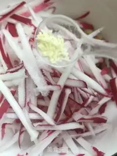 Make Water radish oil slag step 10