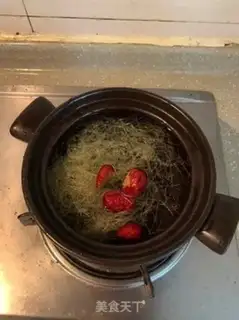 Make Corn shaving tea step 2